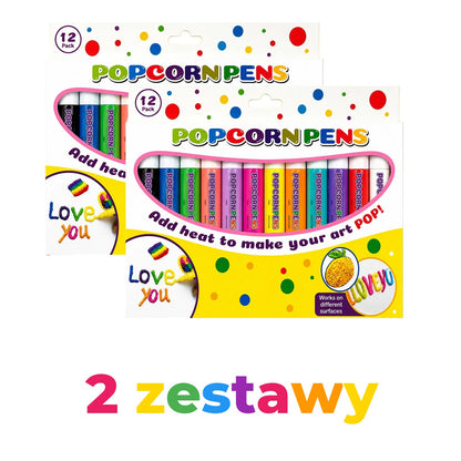 2 zestawy – 24 pisaki