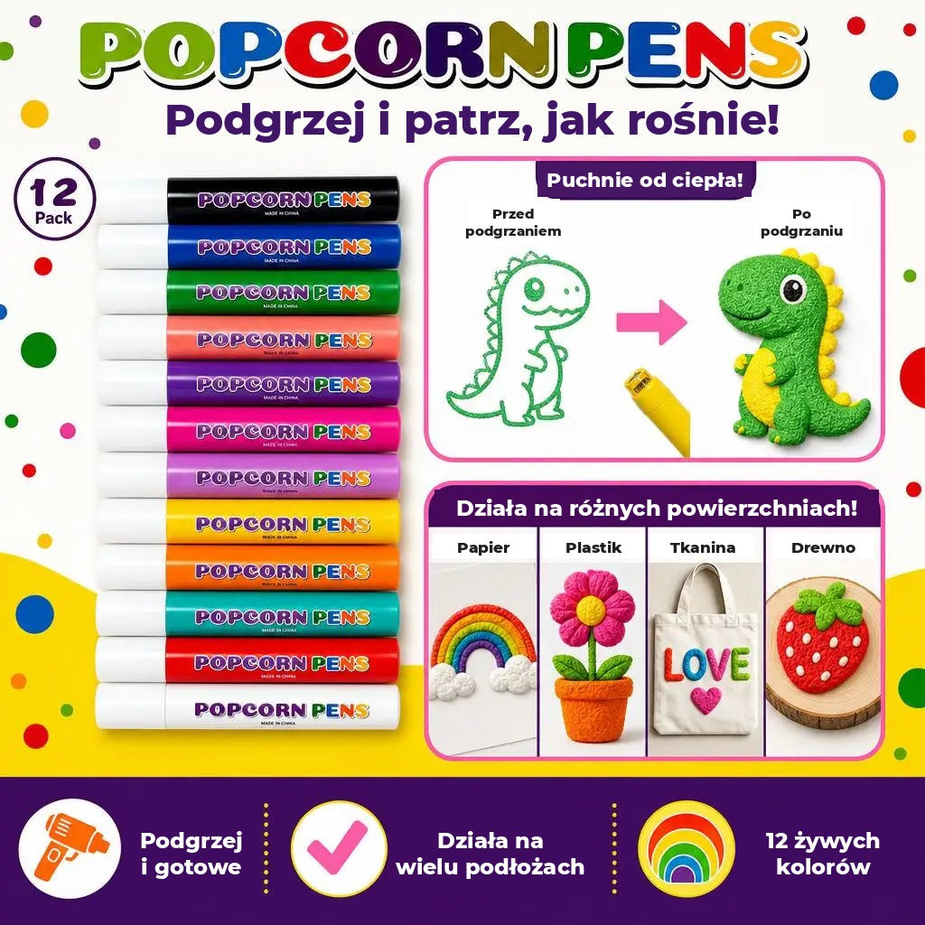 Przed i po podgrzaniu – efekt 3D