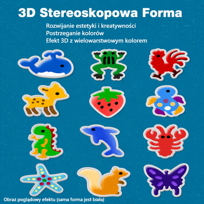 Magiczne żelowe stworki Aqua Kreatywny zestaw dla dzieci