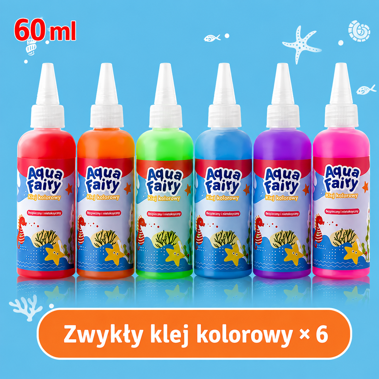 Magiczne żelowe stworki Aqua Kreatywny zestaw dla dzieci