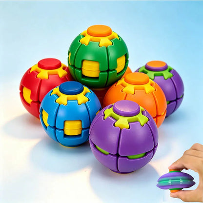 Fidget Spinner 3D- Antystresowa kulka do ściskania i kręcenia