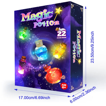 Magiczne eliksiry – zestaw małego czarodzieja (22 elementy)