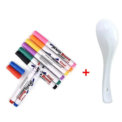 Magic Water Drawing Pens – Set of 8 Colours