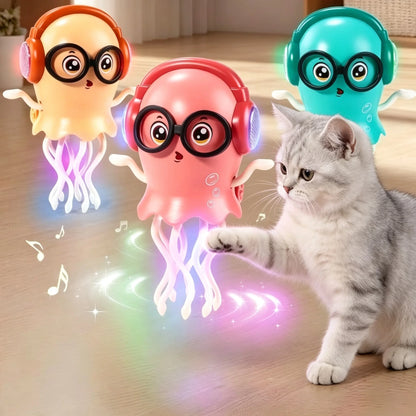 Tańcząca meduza Le- Interaktywna zabawka z muzyką i czujnikiem przeszkód.