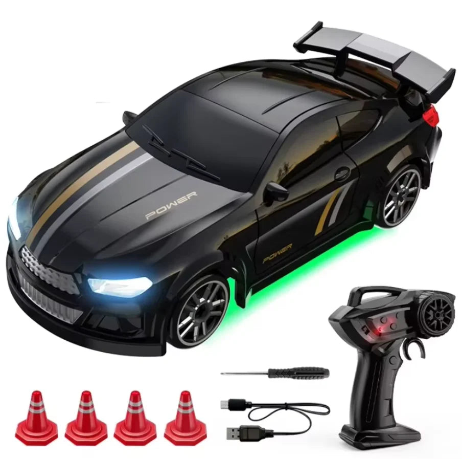 Mini samochód RC do Driftu 1;64 zdalnie sterowany Model 4WD 2.4GHz