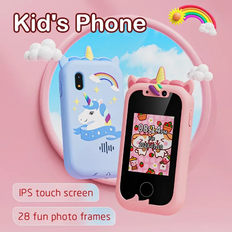Edukacyjny telefon z kamerą dla dzieci