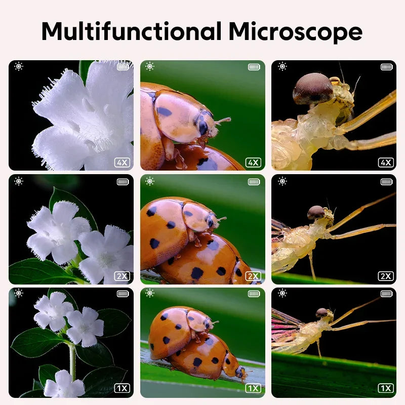Mikroskop optyczny 200MP dla dzieci 500x