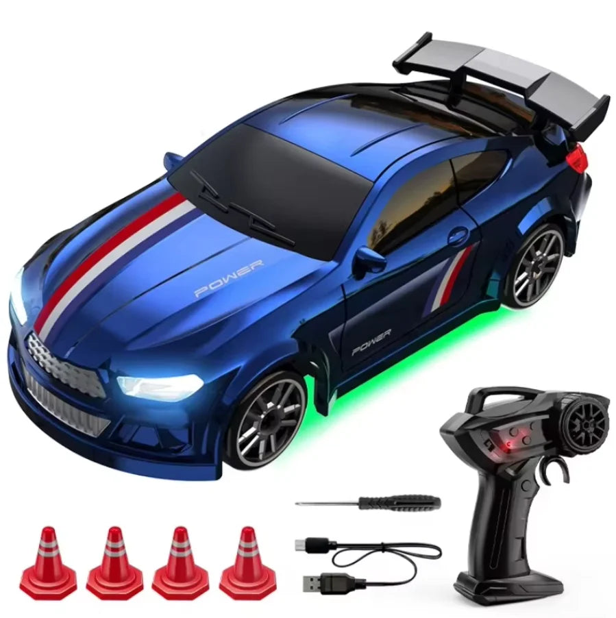 Mini samochód RC do Driftu 1;64 zdalnie sterowany Model 4WD 2.4GHz