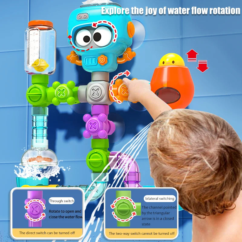 zestaw zabawek do kąpieli