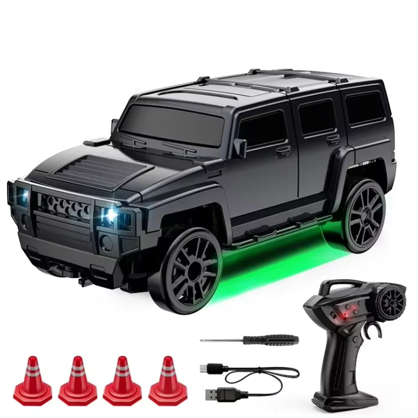 Mini samochód RC do Driftu 1;64 zdalnie sterowany Model 4WD 2.4GHz