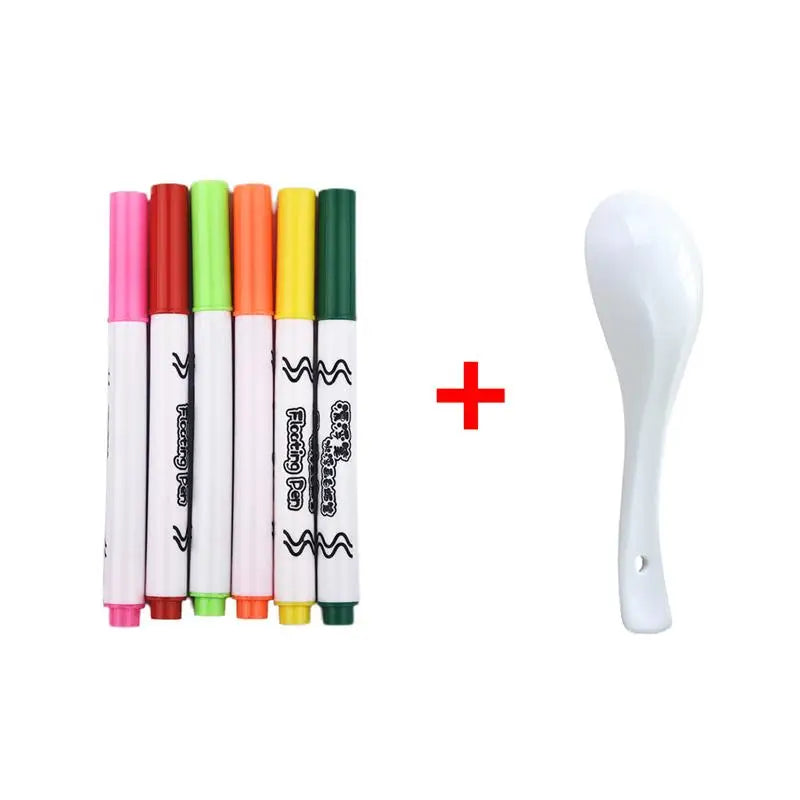 Magic Water Drawing Pens – Set of 8 Colours