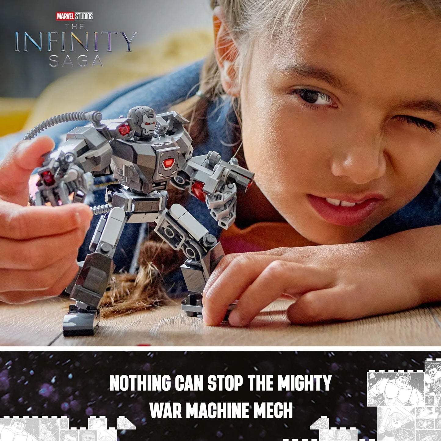 LEGO War Machine Mech Armor Marvel 76277