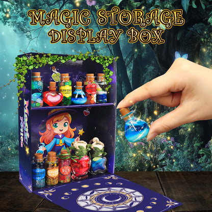 Magiczne eliksiry – zestaw małego czarodzieja (22 elementy)