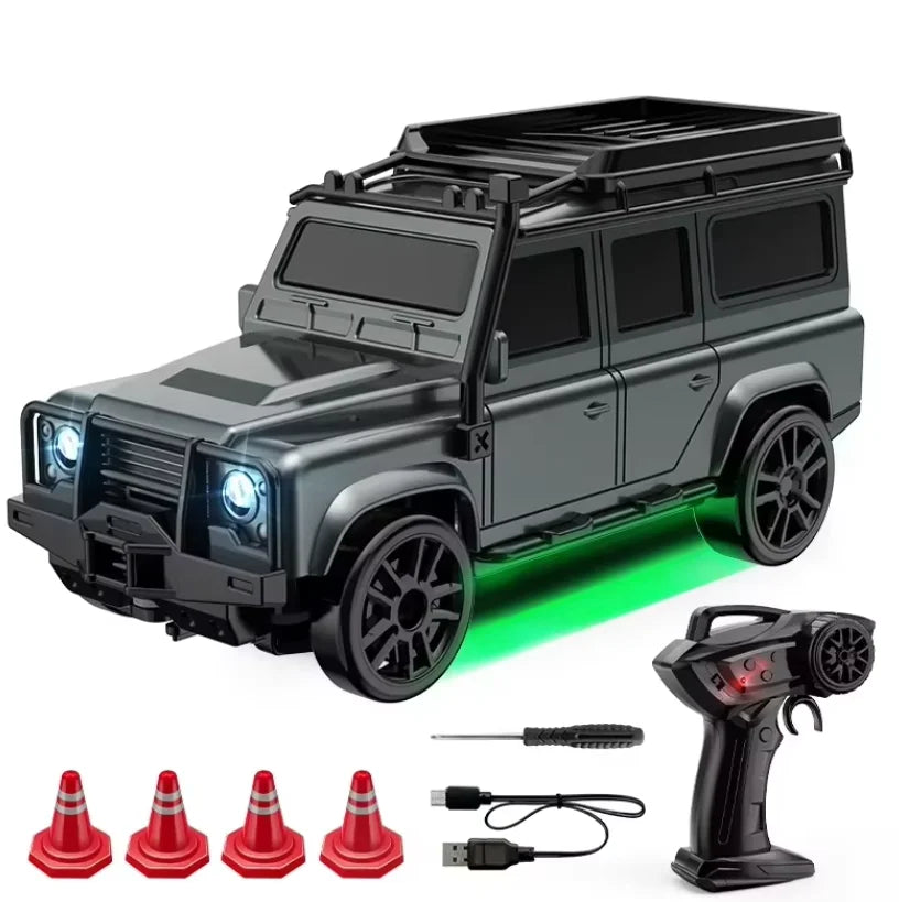 Mini samochód RC do Driftu 1;64 zdalnie sterowany Model 4WD 2.4GHz