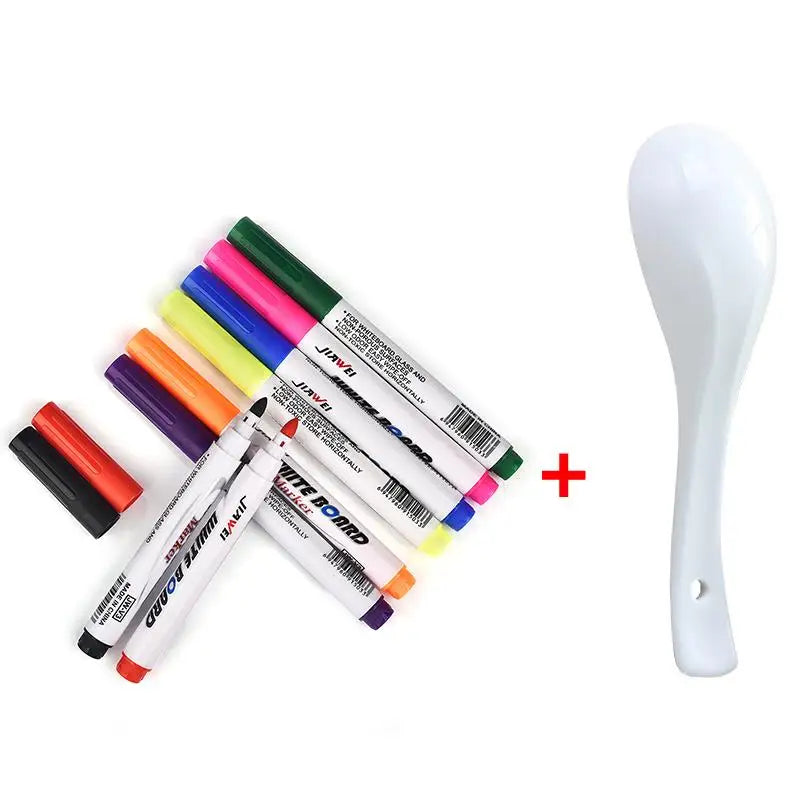 Magic Water Drawing Pens – Set of 8 Colours