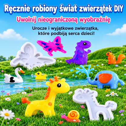 Magiczne żelowe stworki Aqua Kreatywny zestaw dla dzieci