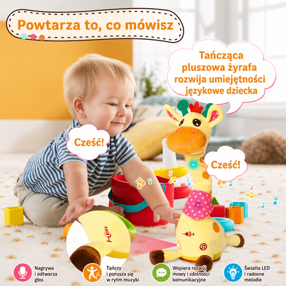 Interaktywna tańcząca żyrafa