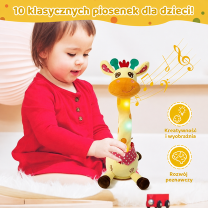 Interaktywna tańcząca żyrafa