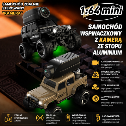 🚀 MINI RC CAR 1:64 – MAŁY SAMOCHÓD. WIELKIE EMOCJE!