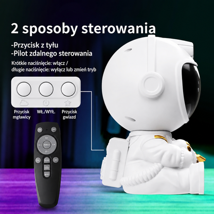 Projektor Gwiazd Led Astronauta- stwórz własną Galaktykę w pokoju!